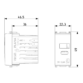 Alimentation Plana USB A-C verticale Vimar - 1
