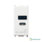 Alimentation Plana USB A-C verticale Vimar