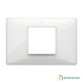 Plaque Plana Reflex neige pour 2 modules Vimar